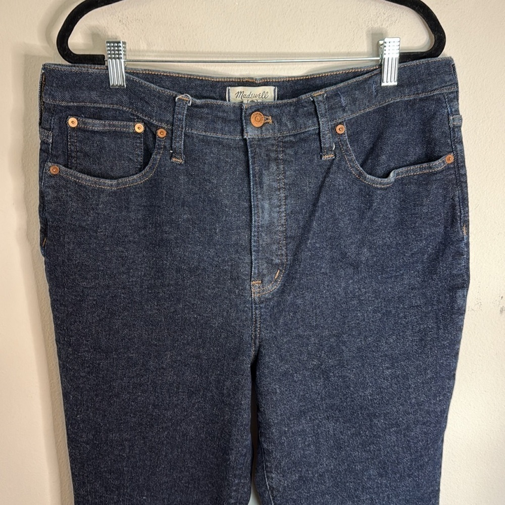 Madewell The Perfect Vintage Flare Jean Dark Wash Size 32 - Picture 4 of 7